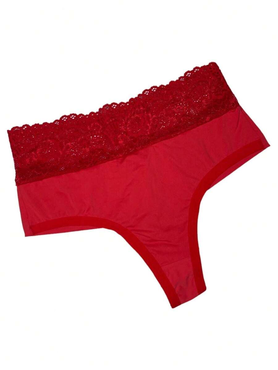 Women Thongs - 紅色 - 查看 1