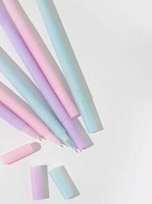 卡通水母設計軟硅膠筆,中性筆,隨機顏色 - 彩色 - 查看 6