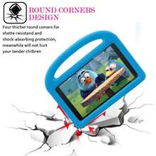 Eva Bird Case Protector For Huawei T5-10" Rubber Tablet - Màu xanh lam - Xem 3