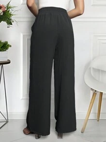 Women Pants - Black - View 4