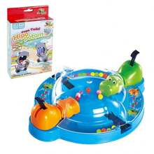 Kit Jogo Crocodilo CrocCroc Morde Dedo + Jogo Hipopótamo Papa Tudo - Tamanho Único - Visão 4