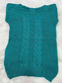 Women Sweaters - Màu xanh ngọc - Xem 2