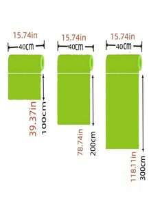 1 卷加厚灰色木地板貼紙防水防潮 Pvc 自粘紙用於裝飾商場或家庭的牆壁、臥室、客廳(可移除) - 淺灰色 - 查看 9