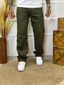Men Jeans - Army Green - View 2