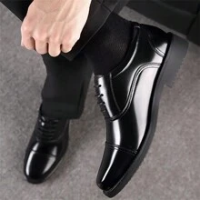 de hombres clásico Zapatos oxford , Vestido de vestir Zapatos para boda negocio banquete de fiesta oficina