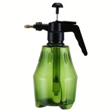 1.5l Capacity Green Air Pressure Watering Can - Green - View 11