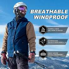 Sun Protective Anti UV ROCKBROS Cold Weather Balaclava Ski Mask For Men Windproof Thermal Winter Scarf Mask Women Neck Warmer Hood For Cycling - Dark Grey - View 2