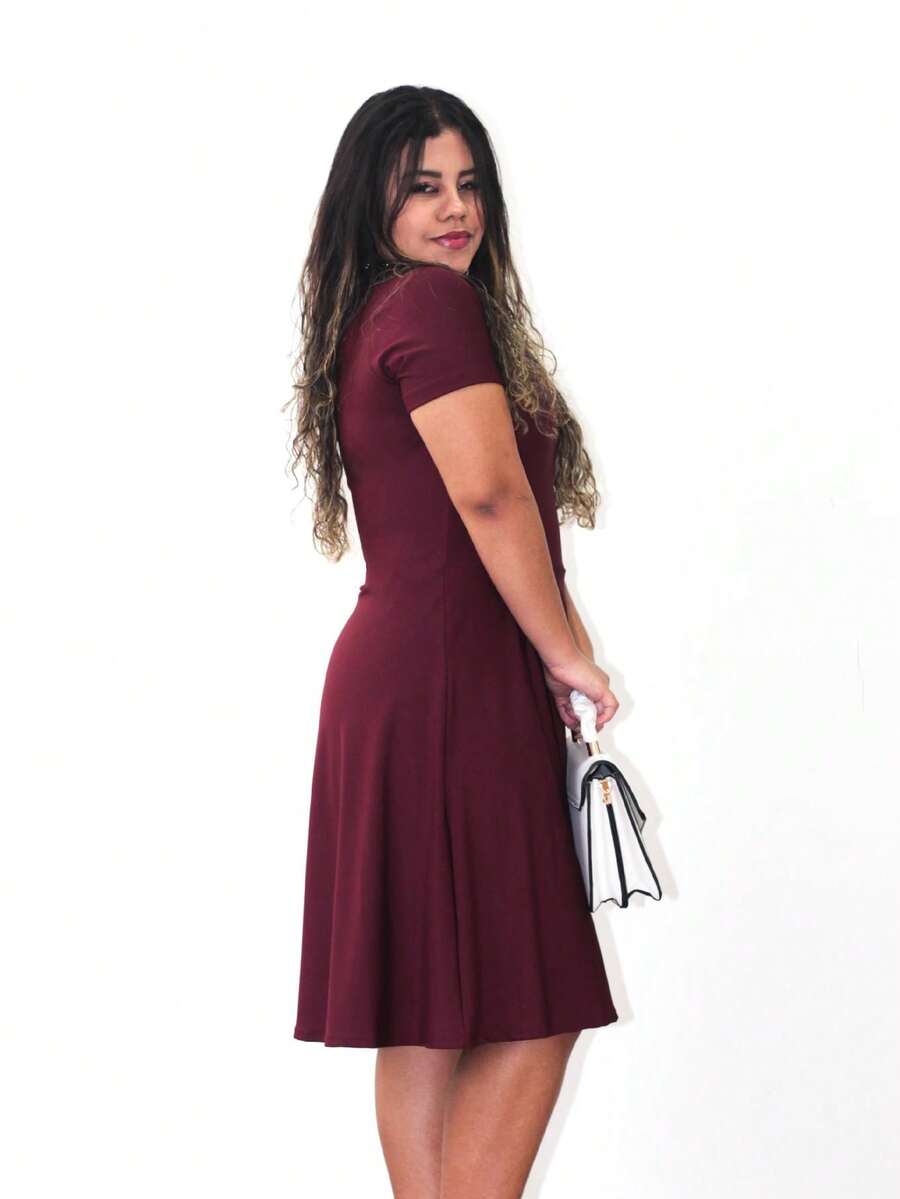 Women Dresses - Redwood - View 1