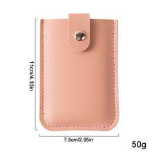 1pc Random Color Stackable Concealed Pull-out Card Holder For Wallet - Multicolor - View 3