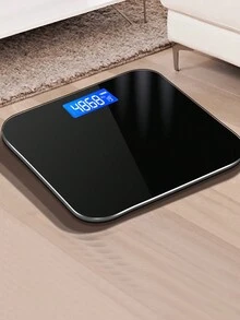 1PC Body Scale Household Small Rechargeable Body Scale High Precision Electronic Scale - Black - View 7