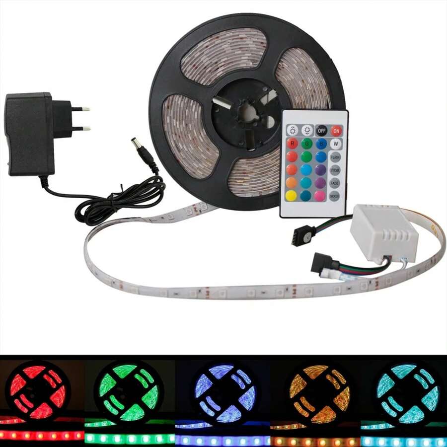 LED Strip Lights - 5m LED 燈帶帶光源 - 查看 1