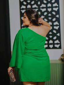 Plus Size Dresses - 綠色 - 查看 2