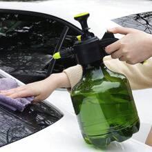 1.5l Capacity Green Air Pressure Watering Can - Green - View 4