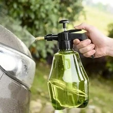1.5l Capacity Green Air Pressure Watering Can - Green - View 8