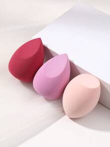 3 Mút trang điểm, Thích hợp cho kem che khuyết điểm dạng kem & dạng bột, dụng cụ trang điểm dạng phấn dạng bột - Nhiều màu - Xem 10