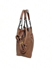 Women Tote Bags - 粉色 - 查看 2