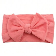 3入組嬰兒女孩無滑頭箍,帶花朵和蝴蝶結設計,有彈性且時尚可愛的嬰兒頭飾 - 彩色 - 查看 4