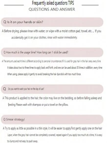 單支黑色一次性美白染髮筆,口紅樣式植物性染髮膏