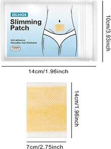 Slim Patch Chinese Medicine Patches For Fat Removal - 藍色 - 查看 5