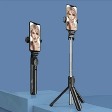 Take Perfect Selfies Anywhere With This Wireless BT Selfie Stick & Tripod! - White - View 4