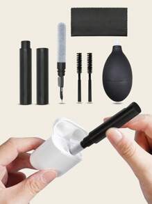 5pcs Earphone Cleaning Tool Set - Black - View 1