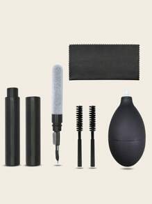 5pcs Earphone Cleaning Tool Set - Black - View 2