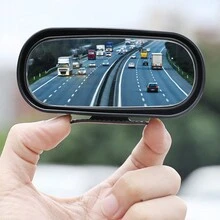 Baby Car Mirror For Rear View - Backseat Infant Monitoring - Black - View 2