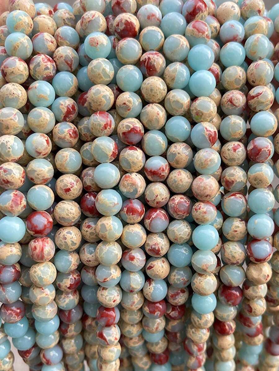 Tự nhiên Có màu sắc đá Ngọc Pha lê Đá quý Hạt Hoàn hảo Đối với DIY Vòng tay Và Dây chuyền ( 4mm/6mm/8mm/10mm/12mm )