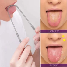 Stainless Steel Gold Tongue Scraper, U-shaped Design To Remove And Clean Tongue Coating For Fresher Breath - Gold - View 4