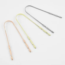 Stainless Steel Gold Tongue Scraper, U-shaped Design To Remove And Clean Tongue Coating For Fresher Breath - Gold - View 5