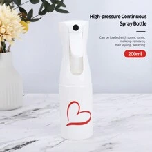 1 Miếng Hình trái tim Trắng Áp lực cao Tiếp diễn Chai xịt 200ml Cho tạo kiểu tóc , Nhà  Sử dụng hàng ngày Xịt nước Máy Phân phối Chai - trắng - Xem 1