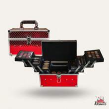 Makeup Organizers - 紅色 - 查看 2