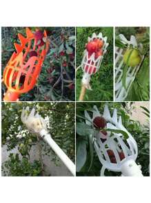 1pc Fruit Picker Basket Head, Convenient Fruit Picker Catcher, Apple Peach Picking, Farm Garden Picking Device, Garden Tools