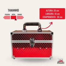 Makeup Organizers - 紅色 - 查看 5