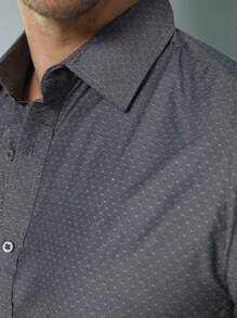 Men Shirts - 灰色 - 查看 7