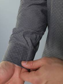 Men Shirts - 灰色 - 查看 8