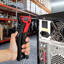 IRONMAX Rivet Gun With 200 PCS Rivets Manual Rivet Gun Kit W/ 4 Tool-Free Interchangea - 黑色 - 查看 2