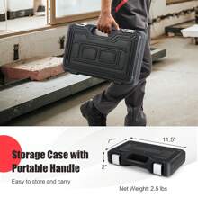 IRONMAX Rivet Gun With 200 PCS Rivets Manual Rivet Gun Kit W/ 4 Tool-Free Interchangea - 黑色 - 查看 8