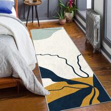 洗衣房地毯長廊地毯走道地墊廚房墊軟式不滑防滑膠機洗樓梯地氈跑道適用於大廳客廳臥室陽台硬木地板 - 淺灰色 - 查看 5