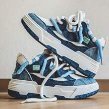 Zapatos/zapatillas De Lona - Azul - Ver 1