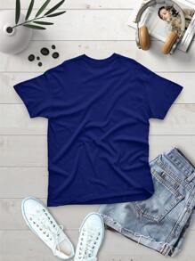 Women T-Shirts - Màu xanh hải quân - Xem 3