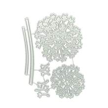 1pc Dandelion Designed Embossed Carbon Steel Knife Mold, Diy Handmade Cutting Mold, For Crafts - Silver - View 4