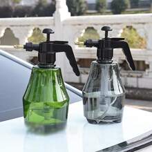 1.5l Capacity Green Air Pressure Watering Can - Green - View 5