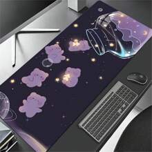 Cartoon Animal Pattern Computer Desk & Mouse Pad - Multicolor - View 4