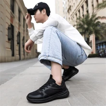 男女加大尺碼鞋41至43號全黑運動鞋春季透氣網面工作鞋輕盈柔軟底,媽媽休閒跑步鞋情侶鞋戶外防滑空心時尚旅行鞋2023春夏男女全鞋網面透氣黑色運動鞋柔軟底跑步鞋休閒情侶鞋