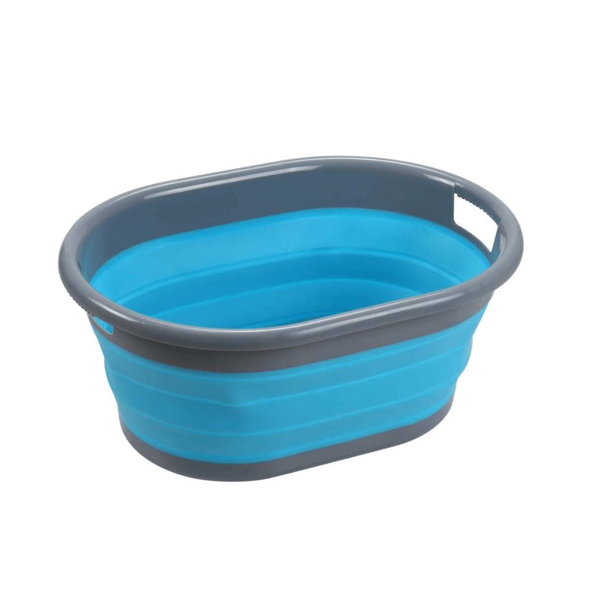 Foldable Household Laundry Basket, Simple And Large Ellipse Washing