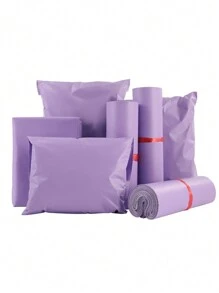 100个紫色快递袋返校 - 淡紫色 - 查看 2