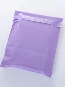 100个紫色快递袋返校 - 淡紫色 - 查看 3