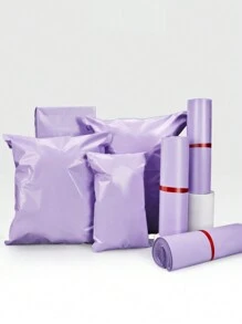 100个紫色快递袋返校 - 淡紫色 - 查看 1