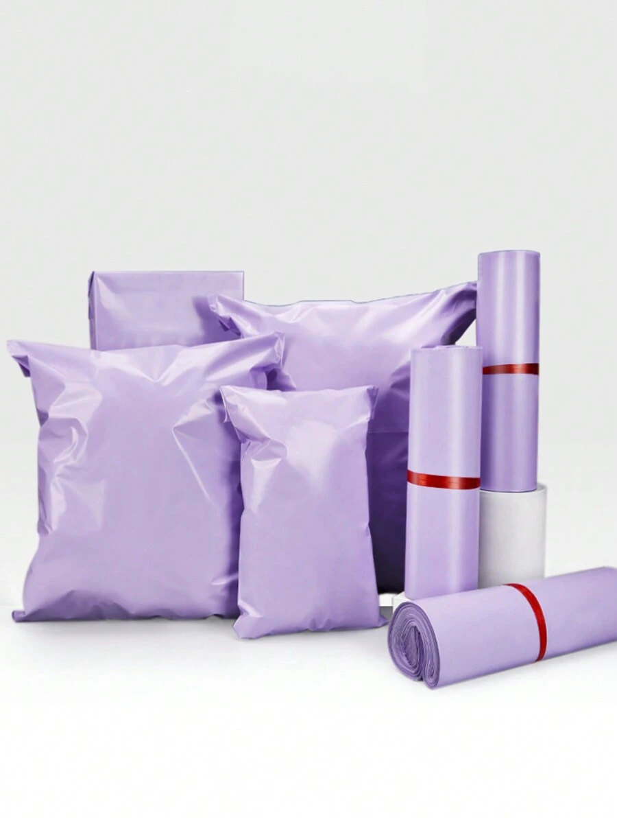 100个紫色快递袋返校 - 淡紫色 - 查看 1